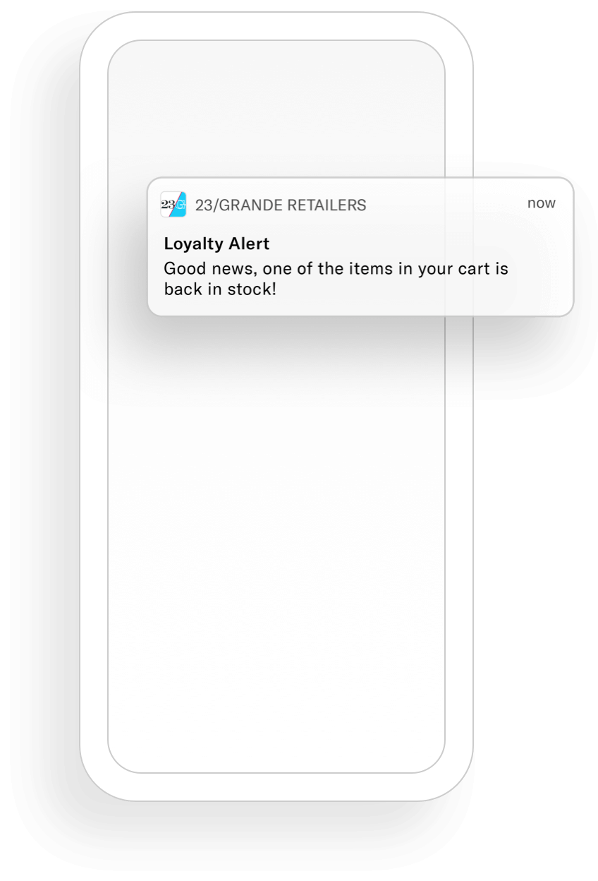 Push notification content Push notification content