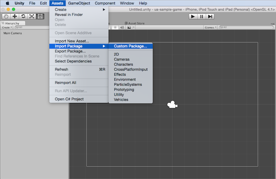 Unity Setup Unity Setup